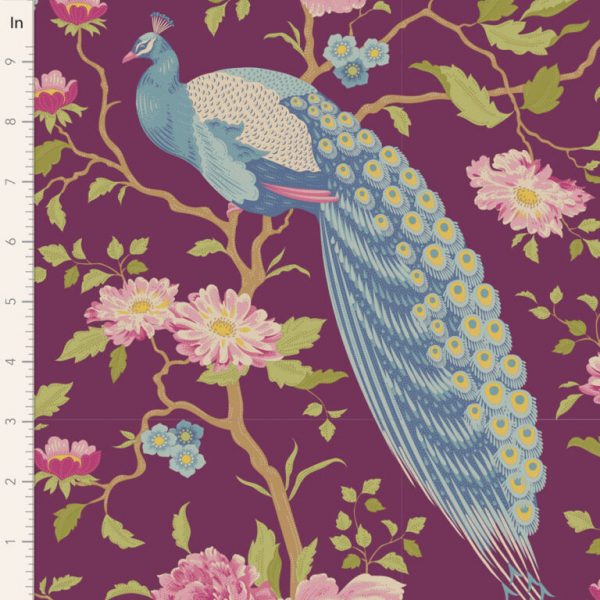 Tilda Chic Escape Peacock Tree grape