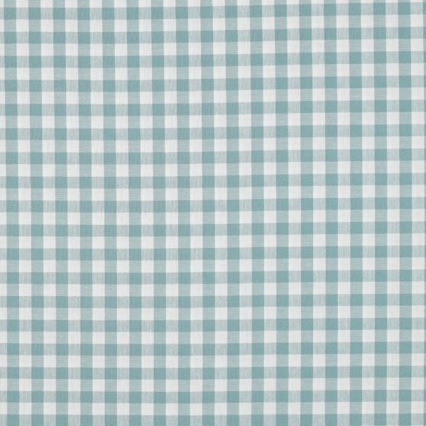 Baumwoll "Check" teal
