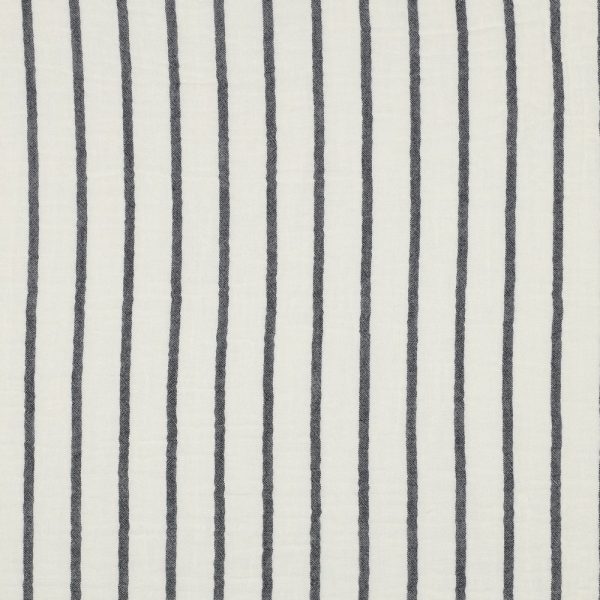 Musselin "YD Stripes" navy