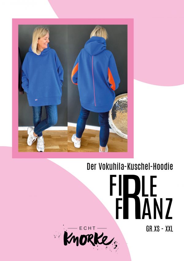 Papierschnittmuster "Firle Franz" Hoodie