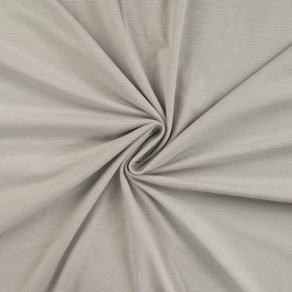 YD Streifen Jersey earth khaki white