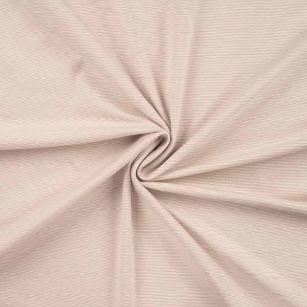 YD Streifen Jersey sand white