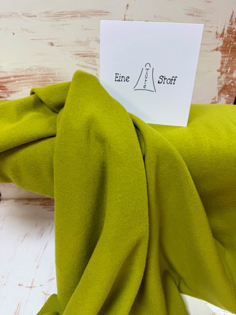 Merino Wollstrickstoff Kaschmir-Touch matcha