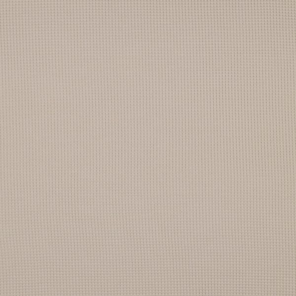 Knitted Waffle Jersey light sand