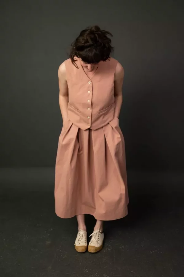 Merchant and Mills Sanded Twill 8oz Effie pink – Bild 2