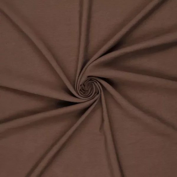 Stone washed Viskose "Schoko"