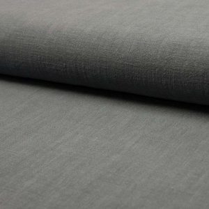 Leinen stonewashed anthrazit