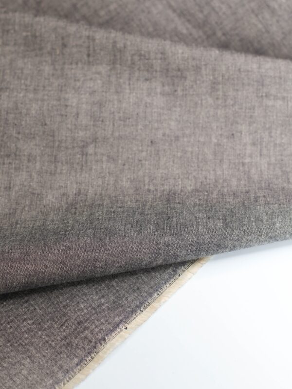 Mind the maker cotton chambray calvin dark denim