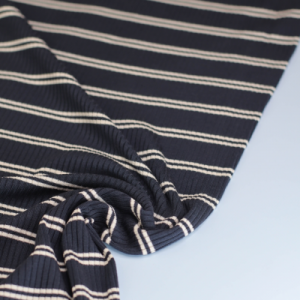 Derby stripe jersey dark navy von "meet milk"