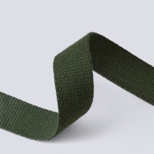 Gurtband Mind the maker green khaki 4cm