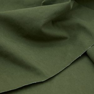 Heavy washed Canvas 17 OZ - green khaki