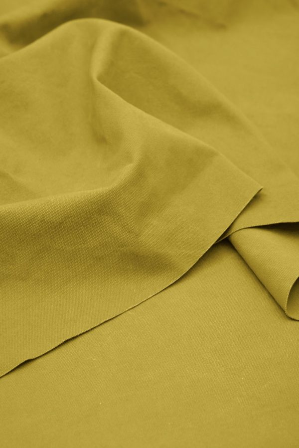 Heavy washed Canvas 17 OZ - mellow moss