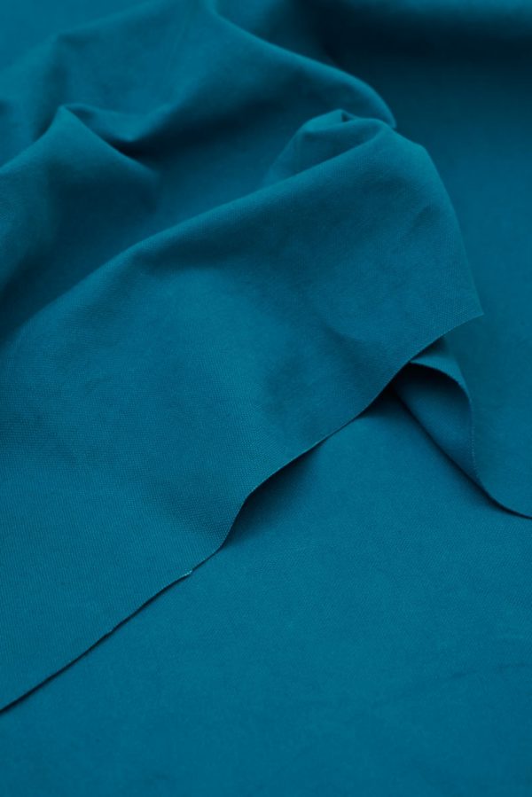 Heavy washed Canvas 17 OZ - ocean