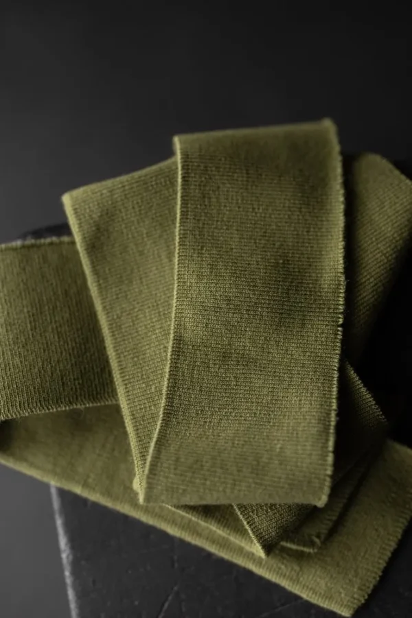 Merchant and Mills Bündchen Rib green