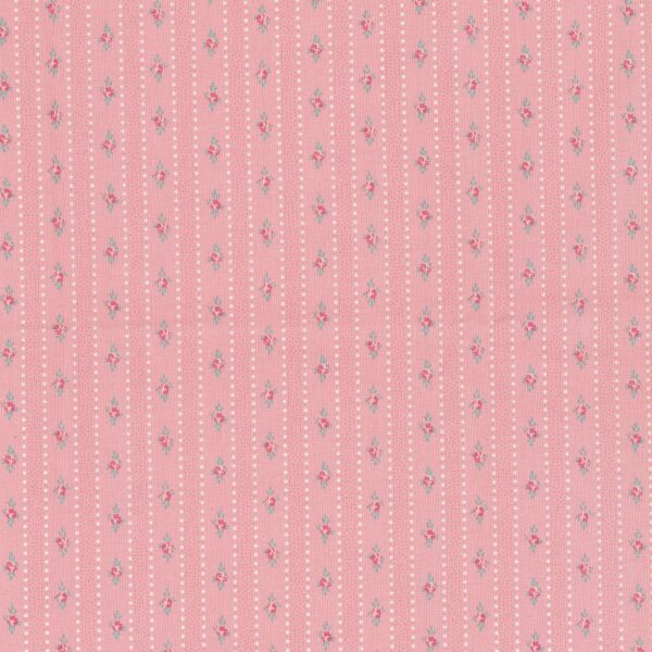 127  Westfalenstoffe - Druckstoff  Prinzessin rosa Blumen