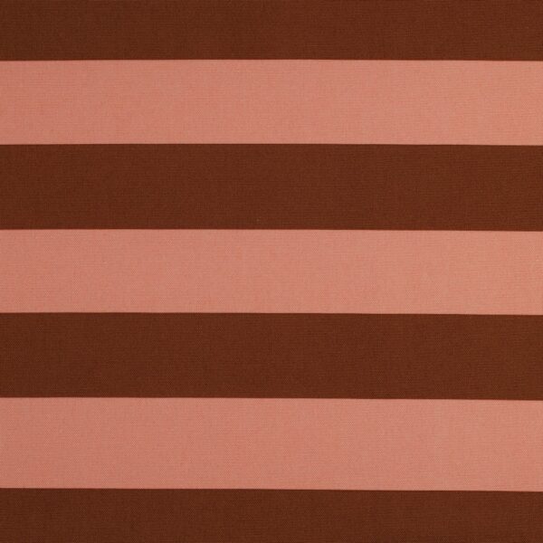 Canvas Stripes salmon/brown