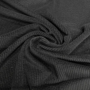 Baumwoll Cord soft anthrazit