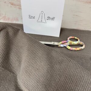 Baumwoll Cord soft taupe