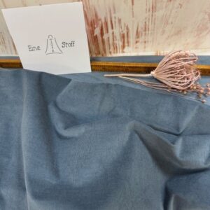 Feincord Stretch blaugrau