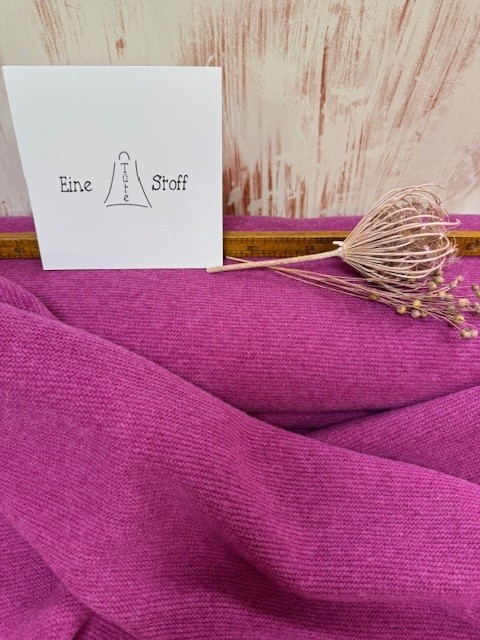 Merino-Strick links links pink