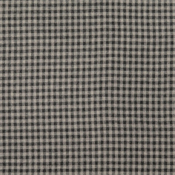 Karo-Flanell - Vichy-Karo in grau