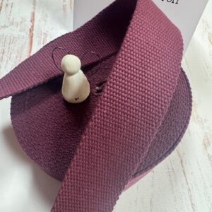 Gurtband Mind the maker mulberry 4cm