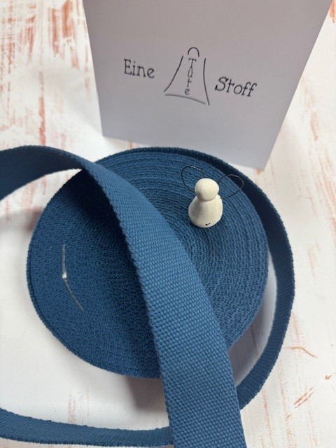 Gurtband Mind the maker ocean 4cm