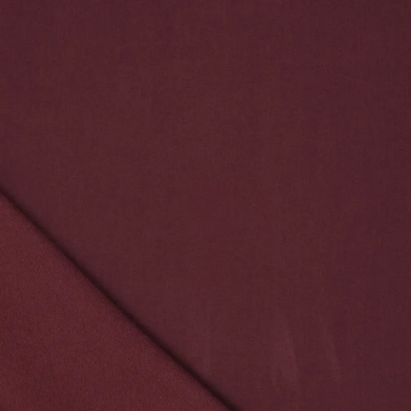 Lyocell Cotton Terry redwine – Bild 2