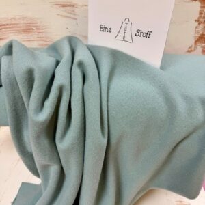 Merino Wollstrickstoff Kaschmir-Touch MULESING FREE frosted Mint