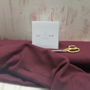 Merino Wollstrickstoff Kaschmir-Touch burgundy