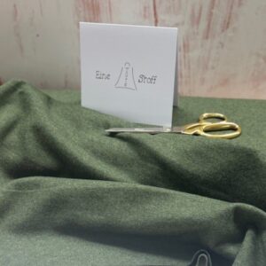 Merino Wollstrickstoff Kaschmir-Touch moos