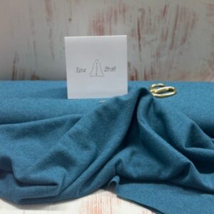 Merino Wollstrickstoff Kaschmir-Touch petrol