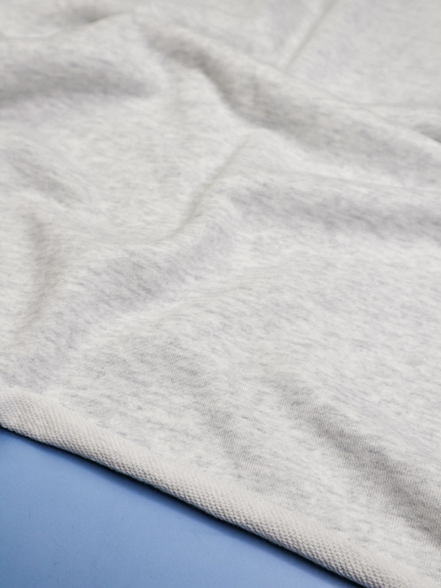 Mind the maker Melange Cotton sweat light grey