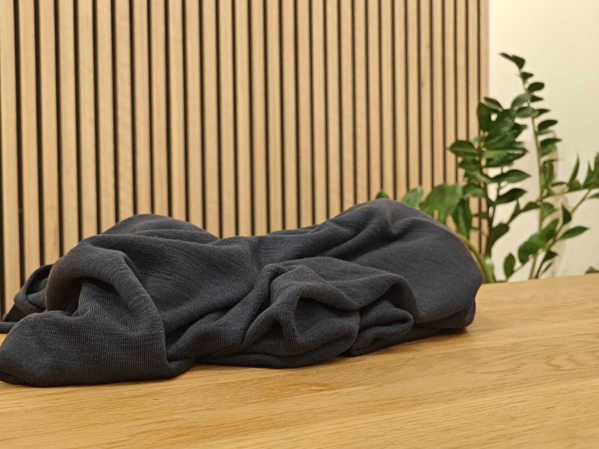 "Mind the maker" Wool Jersey navy