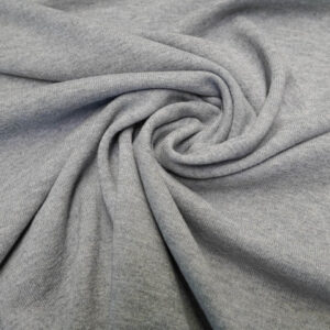 Merino Wollstrickstoff Kaschmir-Touch MULESING FREE steingrau