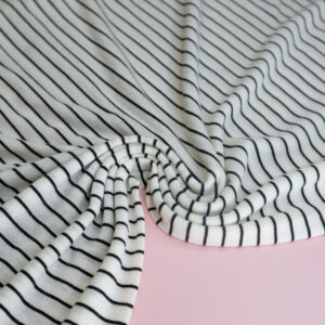 "Meet Milk" Miles Merino Blend - white stripe