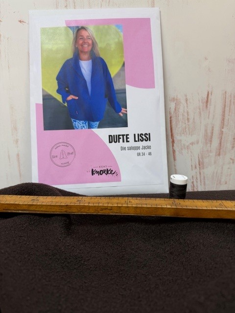 Nähpaket "Dufte Lissi" Premium braun