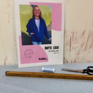 Nähpaket "Dufte Lissi" Premium eisblau