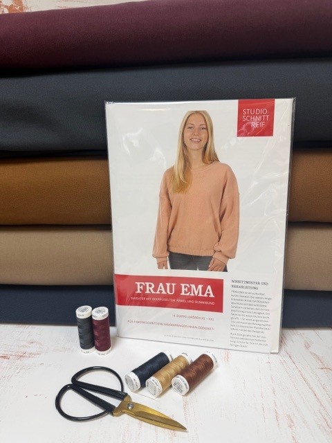 Nähpaket Lyocell Cotton Terry " Frau Ema" XL-XXL