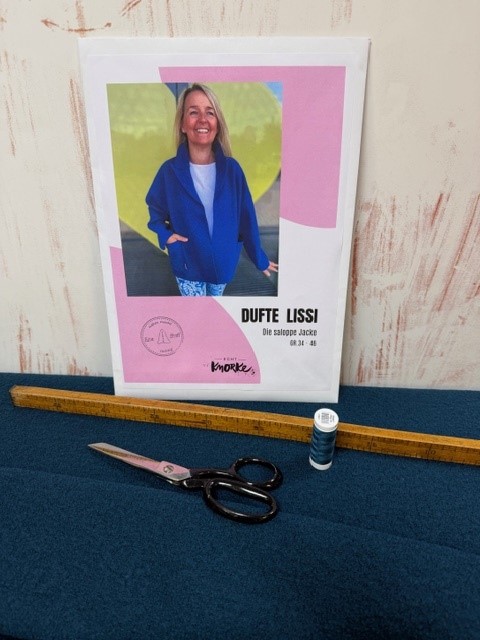 Nähpaket "Dufte Lissi" Premium petrol