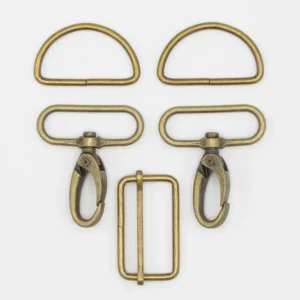 Taschenzubehör bronze 3cm