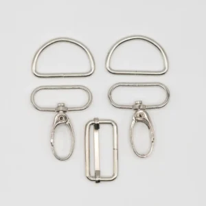 Taschenzubehör silber 3cm