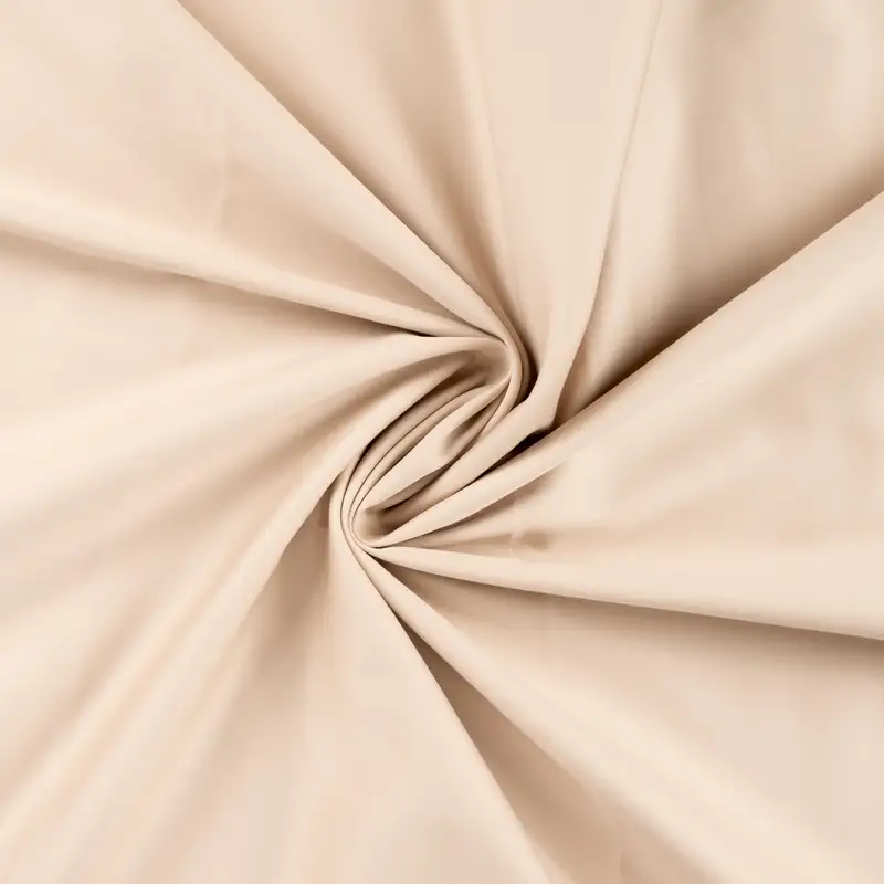 Baumwoll Satin uni "beach sand"