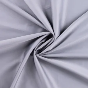 Baumwoll Satin uni "mid grey"