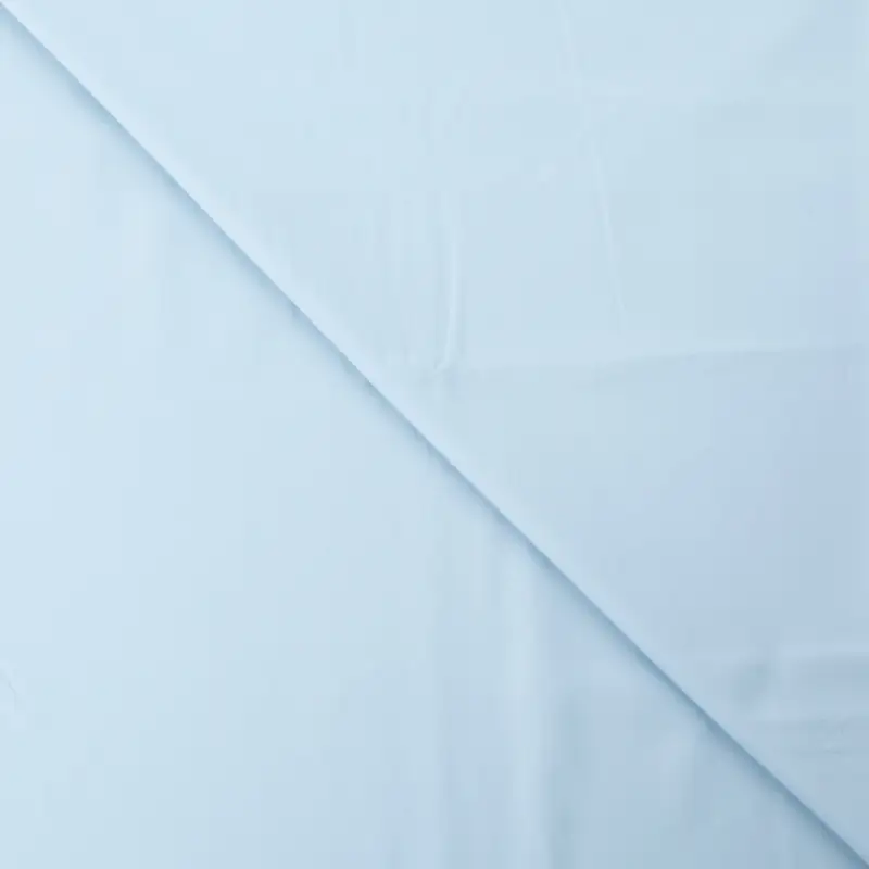 Baumwoll Satin uni "soft blue" – Bild 2