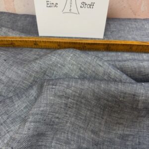 Ital. Leinen Cross dye Marine -offwhite