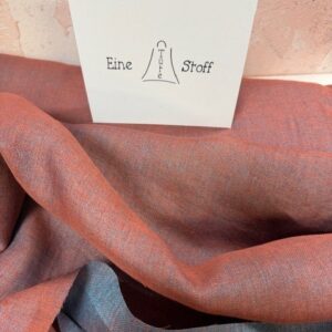 Ital. Leinen Cross dye hellblau rost