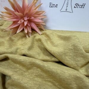 Leinen Bambus Strick gelb