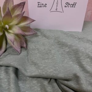 Leinen Bambus Strick mint