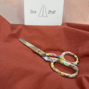 Baumwoll-Popelin papertouch terracotta